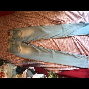 Raw jeans in good shape barely worn